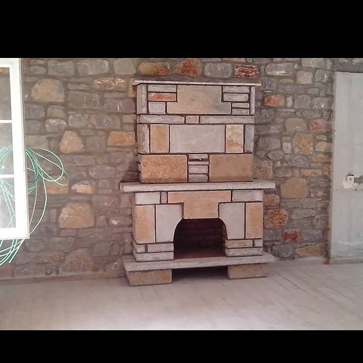 bodrum çilek taşı duvar ve şömine Doğal Taş İşleri